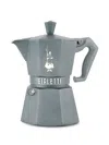Bialetti Steel Coffee Pot In Gray