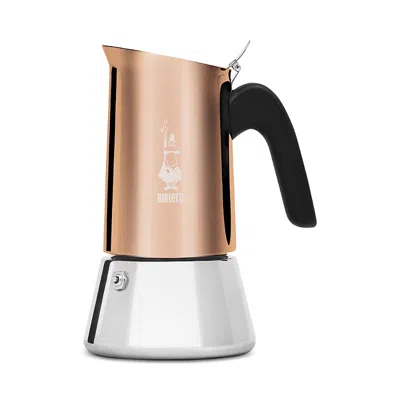Bialetti Venus Copper & Stainless Steel Moka Pot, 4 Cup