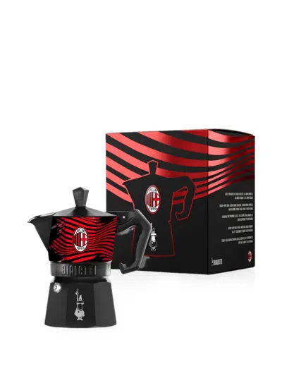 Bialetti X Ac Milan Moka Express Coffee Maker In Black