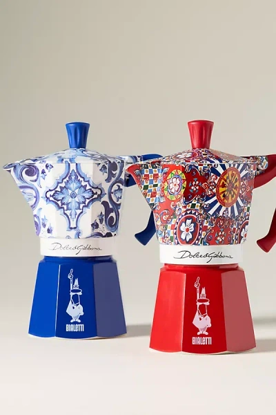 Bialetti X Dolce & Gabbana Exclusive Espresso Maker In Blue