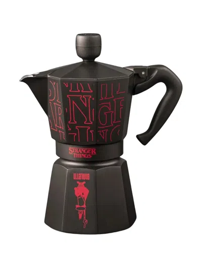 Bialetti X Netflix Stranger Things Moka Express In Black