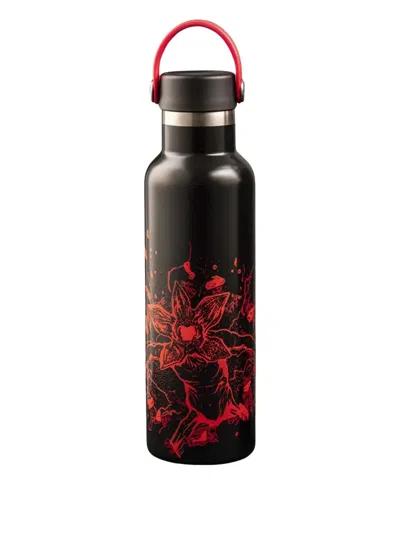 Bialetti X Netflix Stranger Things Thermic Bottle (600ml) In Black