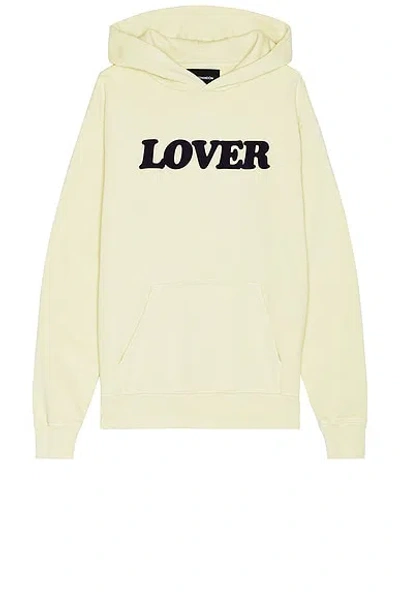 Bianca Chandon Lover Logo Hoodie In Light Khaki