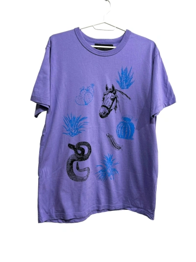 Pre-owned Bianca Chandon T Shirt Size M In Purple