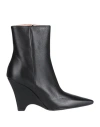 Bianca Di Woman Ankle Boots Black Size 11 Soft Leather