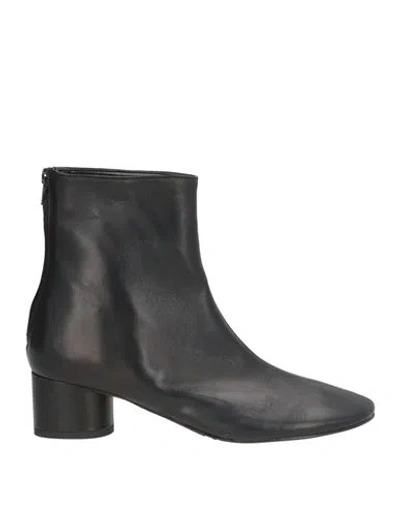 Bianca Di Woman Ankle Boots Black Size 9 Leather
