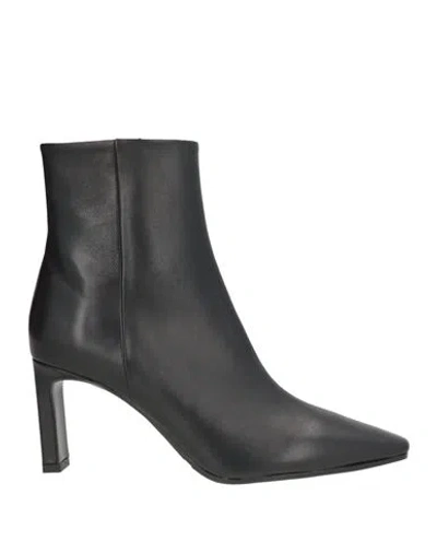 Bianca Di Woman Ankle Boots Black Size 9 Leather
