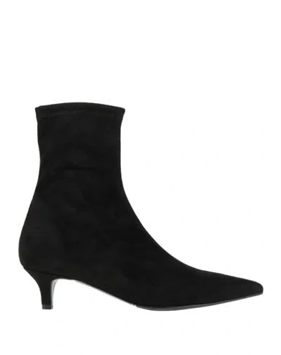 Bianca Di Woman Ankle Boots Black Size 9 Synthetic Material