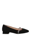 Bianca Di Woman Ballet Flats Black Size 6 Soft Leather In Black