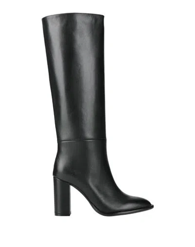 Bianca Di Woman Boot Black Size 9 Leather
