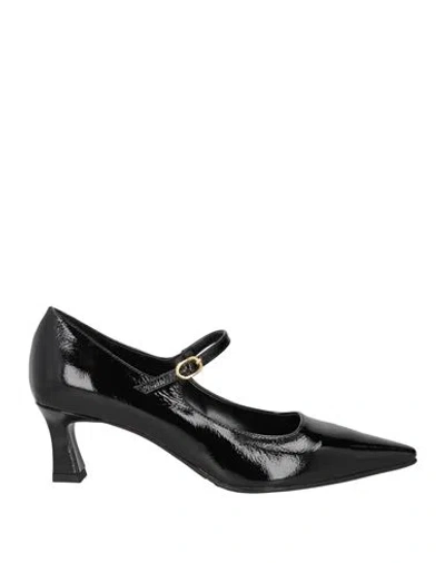 Bianca Di Woman Pumps Black Size 9 Leather