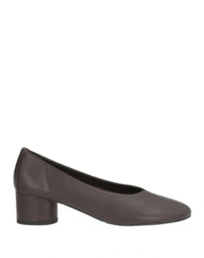 Bianca Di Woman Pumps Dark Brown Size 9 Leather