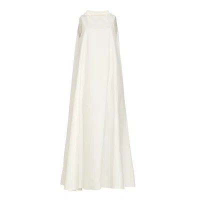Bianca Popp Women's Bell Dress Long In White Cotton