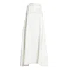 Bianca Popp Women's Bell Dress Midi In White Linen In White