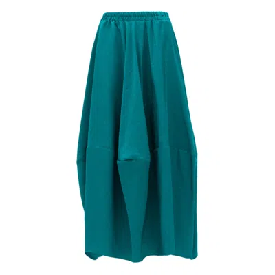 Bianca Popp Women's Imperial Skirt In Ocean Green Rayon