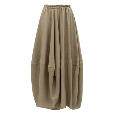 Bianca Popp Women's Imperial Skirt In Sage Green Rayon