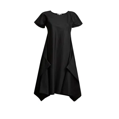 Bianca Popp Women's Many Angles Dress Black Cotton