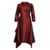 Bianca Popp Women's Many Angles Dress In Red Taffeta In Red