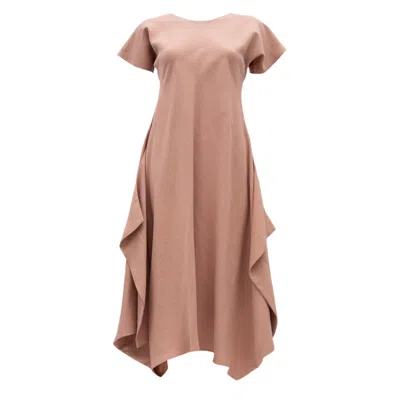 Bianca Popp Women's Many Angles Dress In Soft Pink Rayon