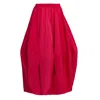 Bianca Popp Women's Pink Imperial Skirt In Magenta Taffeta In Pink