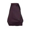 Bianca Popp Women's Pink / Purple Wrapped Skirt In Purple Taffeta With Discreet Pattern In Pink/purple