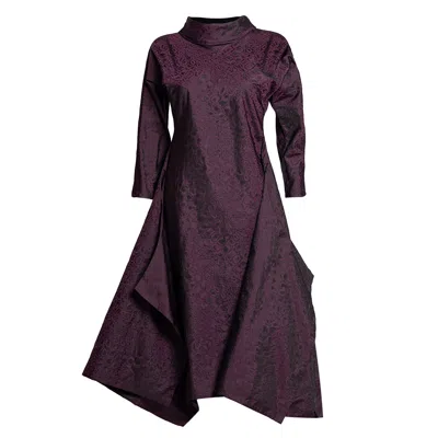 Bianca Popp Women's Purple Many Angles With Discreet Animal Print Pattern