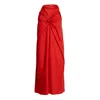 Bianca Popp Women's Rosebud Dress In Red Cotton In Red