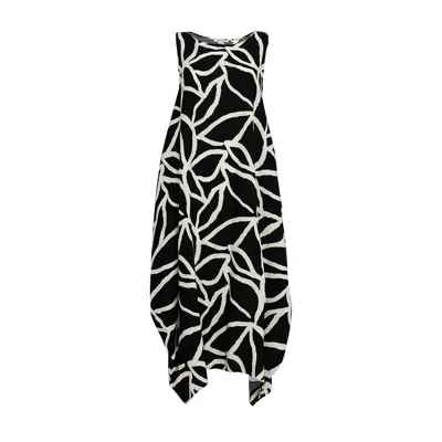 Bianca Popp Women's Semiballoon Dress In Black Viscose