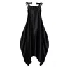 Bianca Popp Women's Semiballoon Dress With Ribbons In Black In Black
