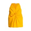 Bianca Popp Women's Yellow / Orange Rosebud Blouse In Deep Yellow Cotton In Yellow/orange