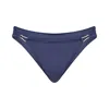 Bianca Resortwear Women's Blue Lena Swim Bottom In Charcoal In Blue
