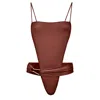 Bianca Resortwear Women's Brown Aria Swimsuit In Chestnut In Brown