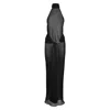 Bianca Resortwear Women's Gaia Maxi Dress In Black In Black