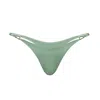 Bianca Resortwear Women's Green Rose Swim Bottom In Sage In Green