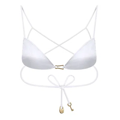 Bianca Resortwear Women's India Bikini Top In White