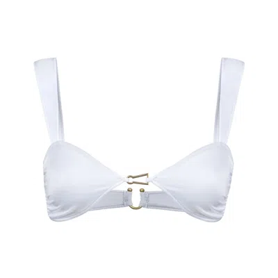 Bianca Resortwear Women's Lola Bikini Top In White