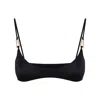 Bianca Resortwear Women's Mina Bikini Top In Black In Black