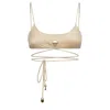 Bianca Resortwear Women's Neutrals Romi Bikini Top In Cream In White