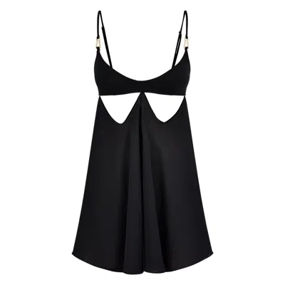 Bianca Resortwear Women's Reia Mini Dress In Black