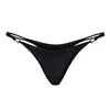 Bianca Resortwear Women's Rose Swim Bottom In Black In Black
