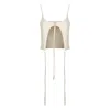 Bianca Resortwear Women's White Nicole Top In Ivory In White