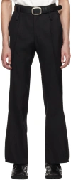 Bianca Saunders Black Pen Trousers In Black