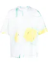 Bianca Saunders T-shirt Mit Hard Foods-print