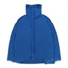 Bianca Saunders Outline Short Puffer In Blue
