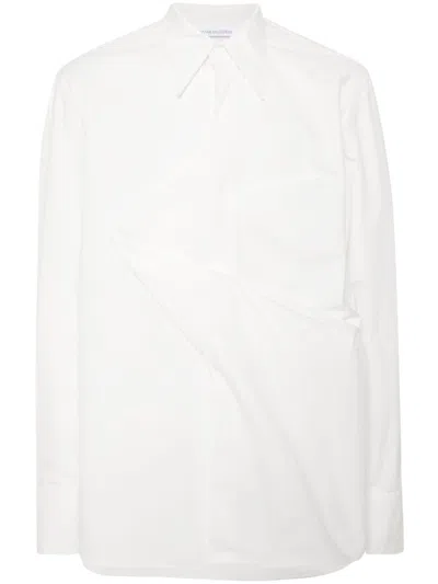 Bianca Saunders White Freetown Cotton Shirt