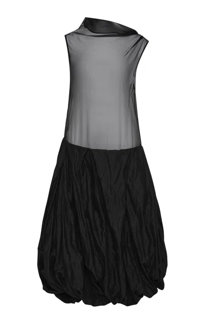 Bianca Spender Deliquesce Silk Dress