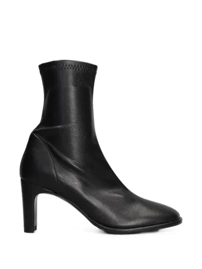 Biancadi Central-seam Ankle Boots In Black