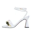 Biancadi Sandals White In Bianco Chiari E Naturali