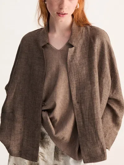 Biancalancia Jacket In Brown