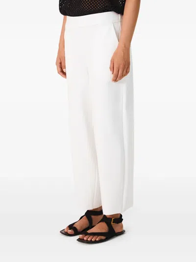 Biancalancia Straight-leg Trousers In White